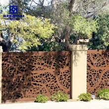 Laser Cut Perforated Carving Aluminum Fence Panel